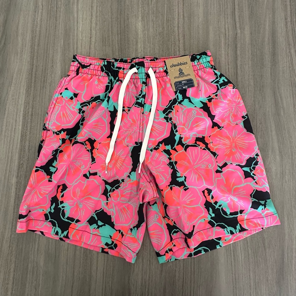 Chubbies Men’s Swim Trunks The Bio Luminiscents - Picture 6 of 13
